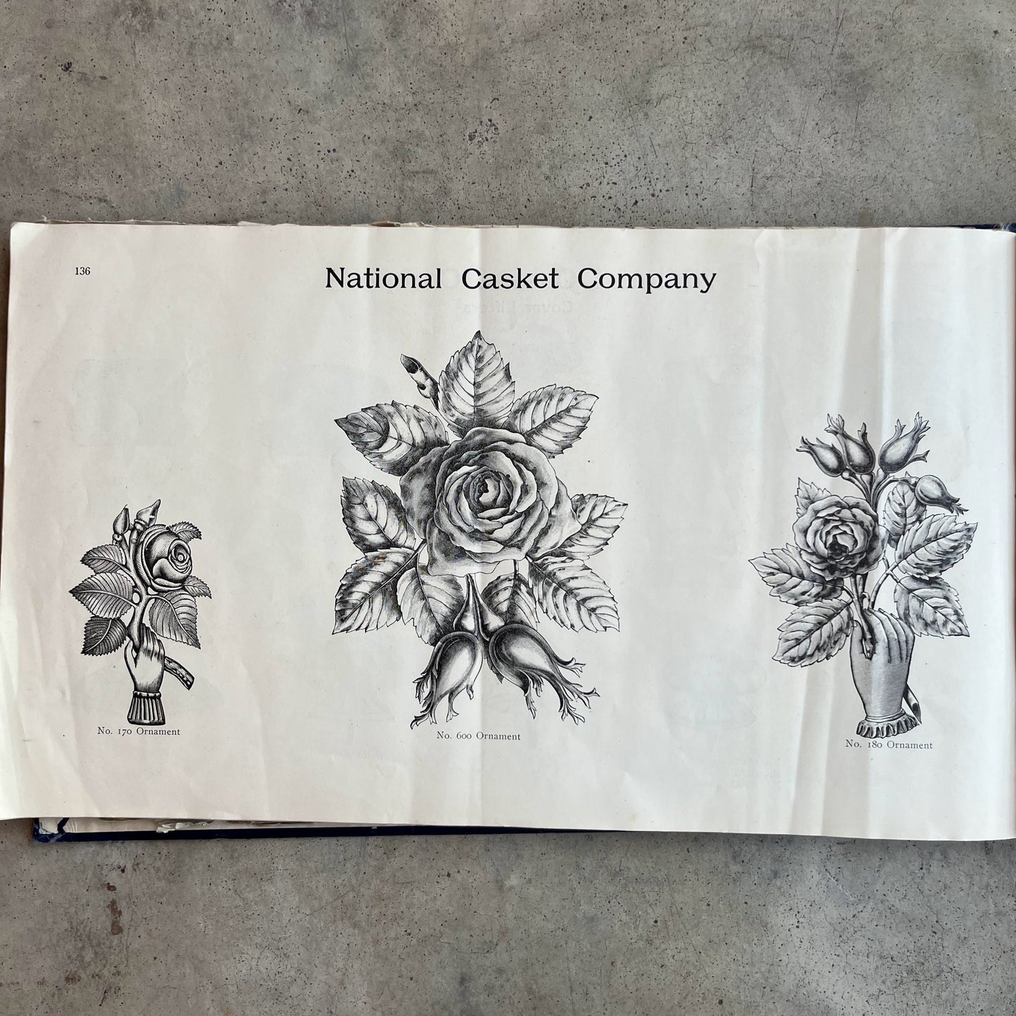 c. 1890 National Casket Co. Catalog Scrapbook