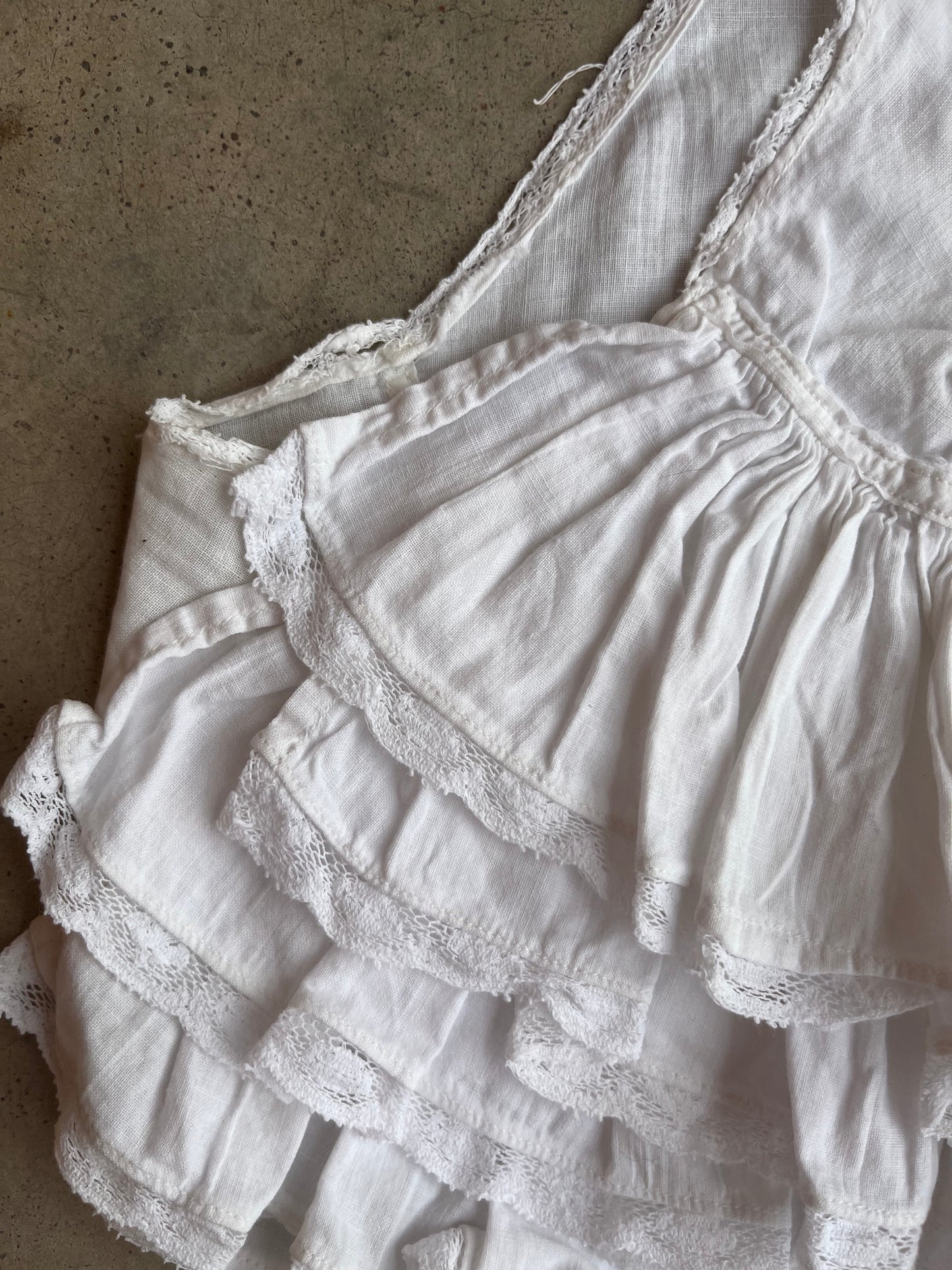 c. 1900s Ruffle Bust Enhancer