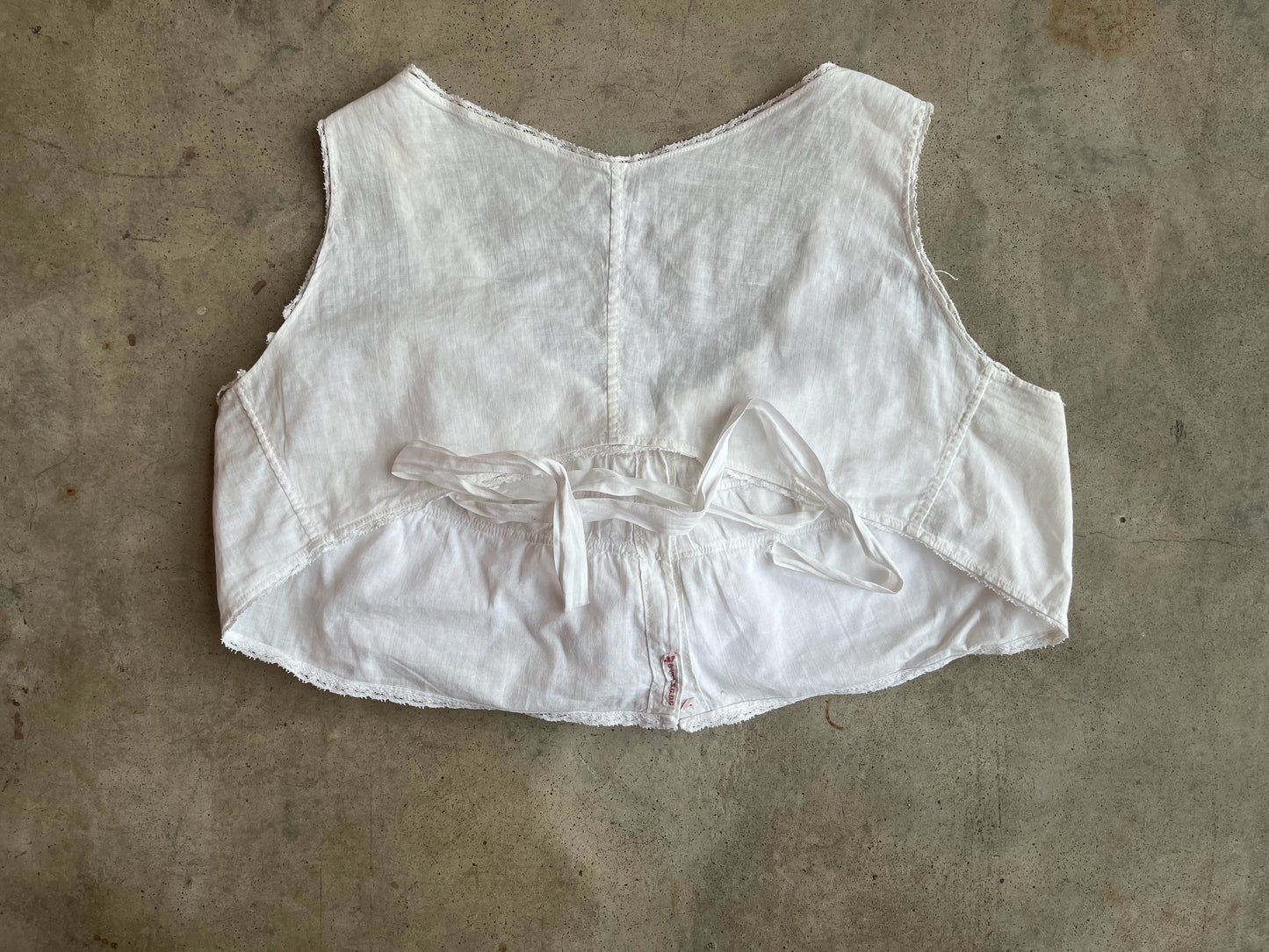 c. 1900s Ruffle Bust Enhancer
