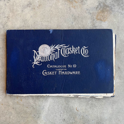 c. 1890 National Casket Co. Catalog Scrapbook