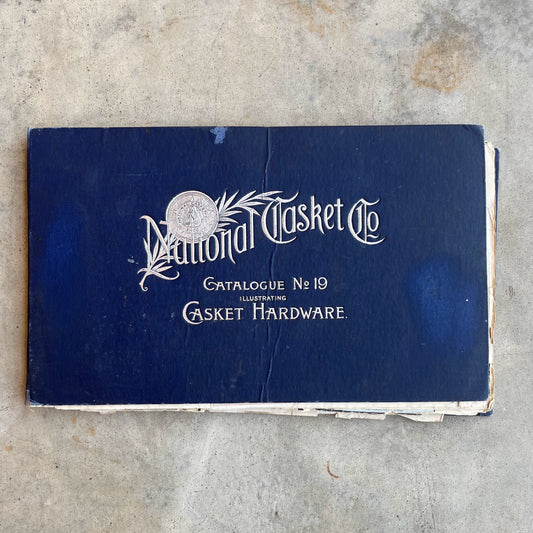 c. 1890 National Casket Co. Catalog Scrapbook