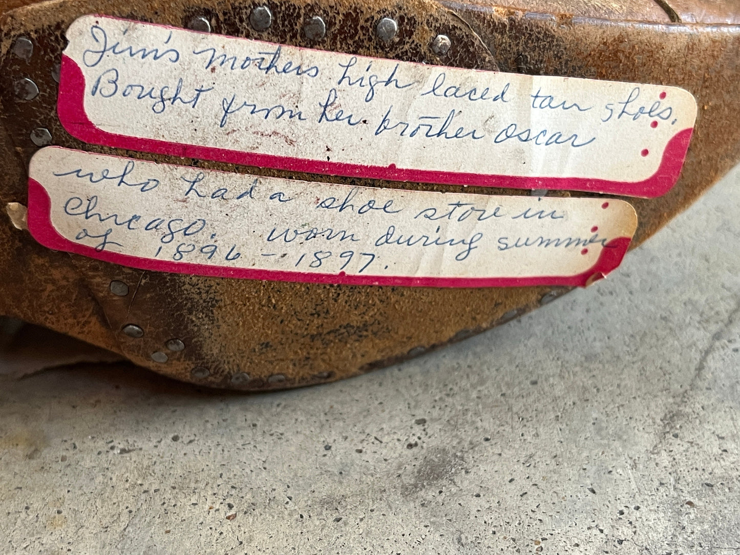c. 1890s Boots w/ Provenance | Approx Sz 5