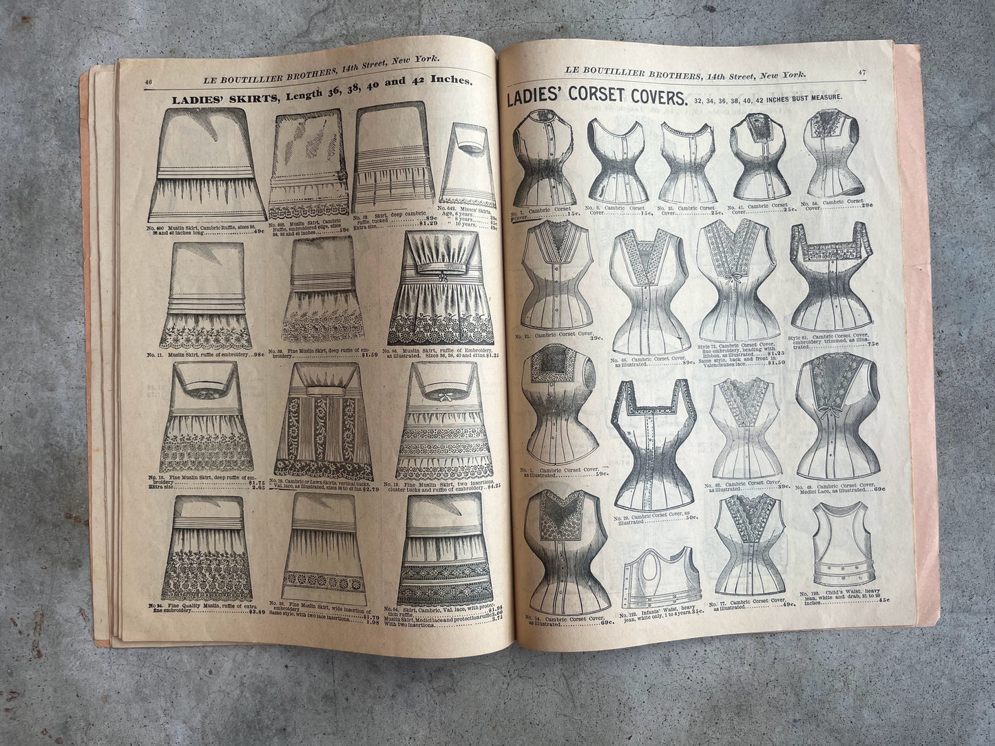 1893-1894 Le Boutillier Brothers Catalog