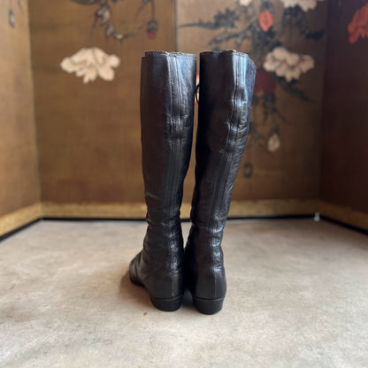 c. 1890s-1900s Cycling Boots