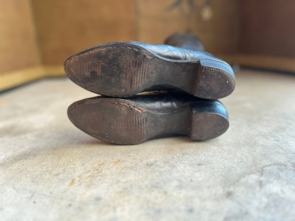 c. 1890s-1900s Cycling Boots