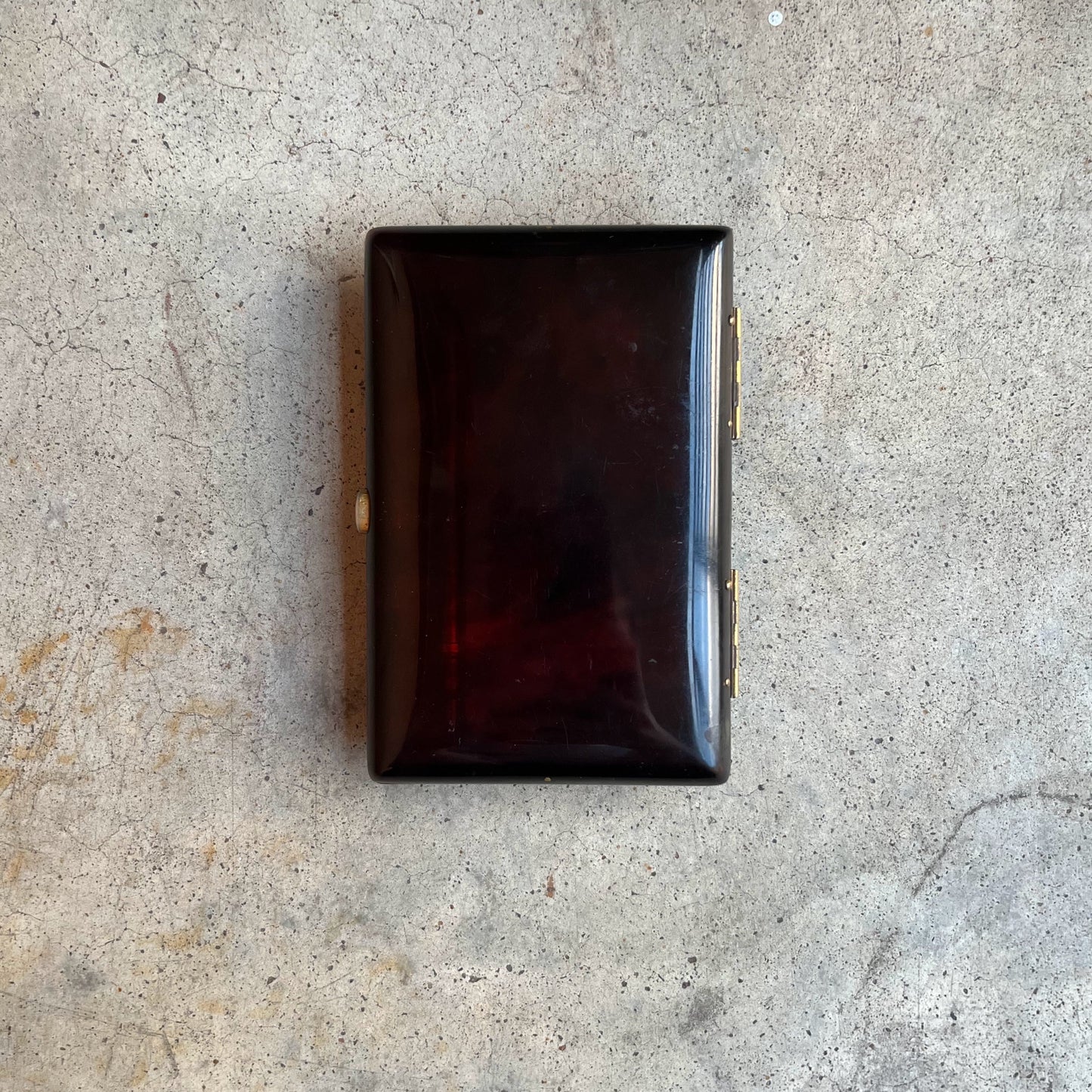 Mid-19th c. Faux Tortoise Shell Aide-Memoire Pocket Book