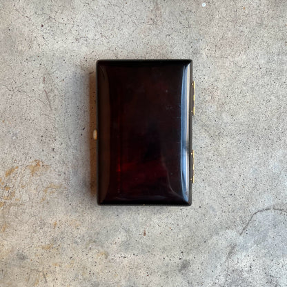 Mid-19th c. Faux Tortoise Shell Aide-Memoire Pocket Book