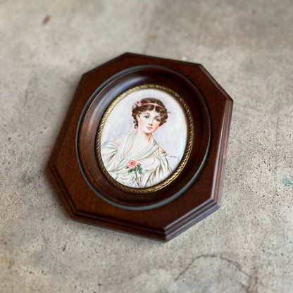 c. 19th Century Portrait Miniature | Signed
