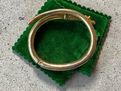 Mid-19th c. Gold Filled Snake Bracelet
