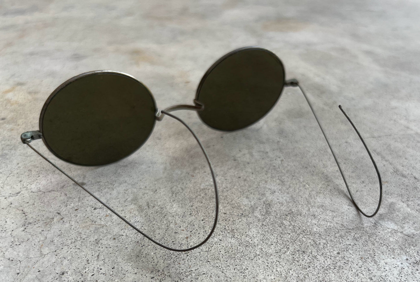 c. 1910s-1920s Tinted Glasses with Round Lenses