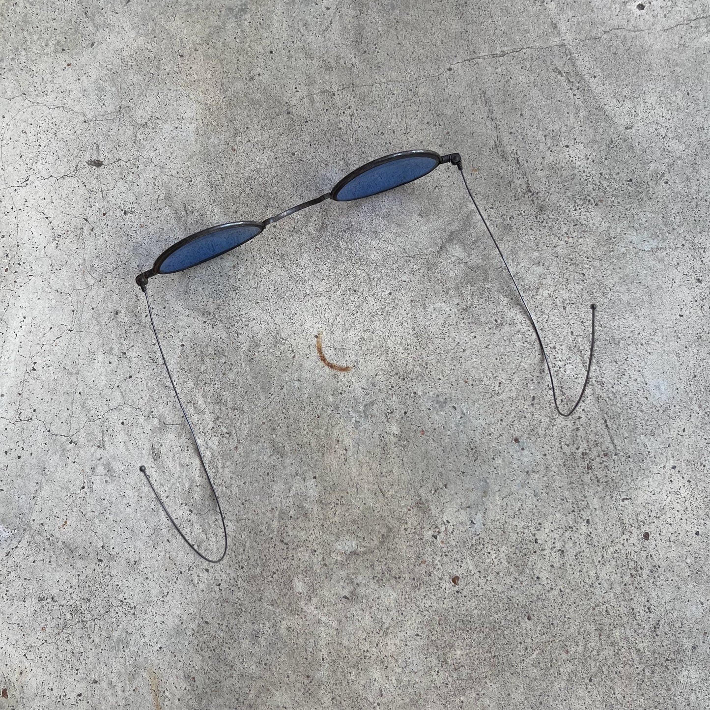 c. 1890s-1900s Blue Tinted Glasses