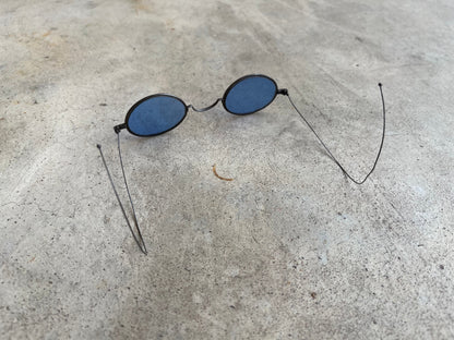 c. 1890s-1900s Blue Tinted Glasses