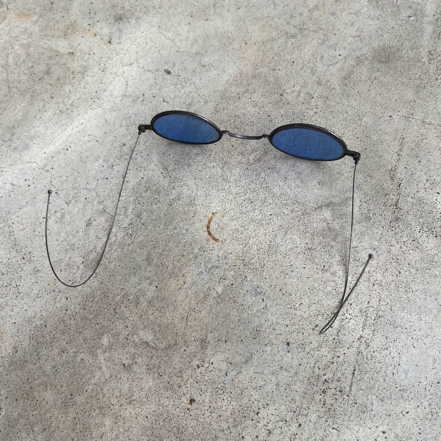 c. 1890s-1900s Blue Tinted Glasses