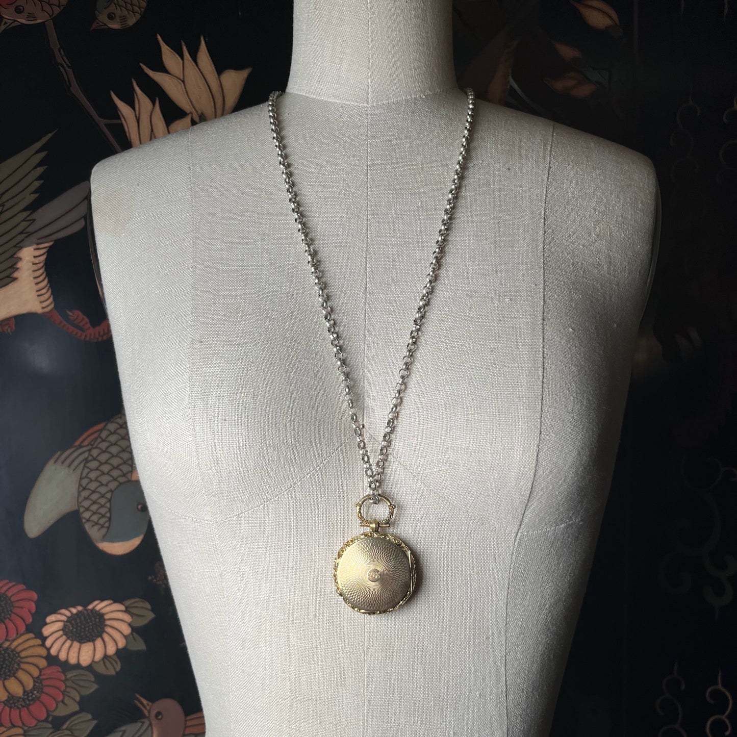 Early 19th c. Gold Front + Back Locket