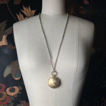Early 19th c. Gold Front + Back Locket
