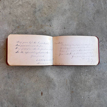 1880s Owl "Galaxy" Autograph Album