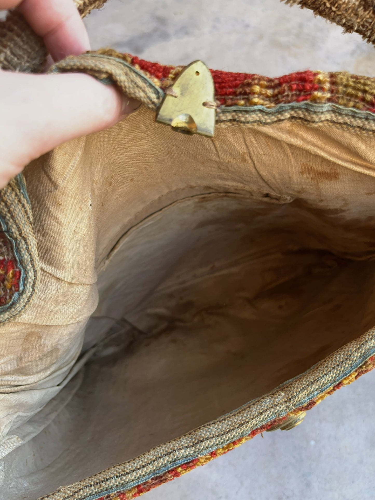 Mid-19th c. Carpet Bag