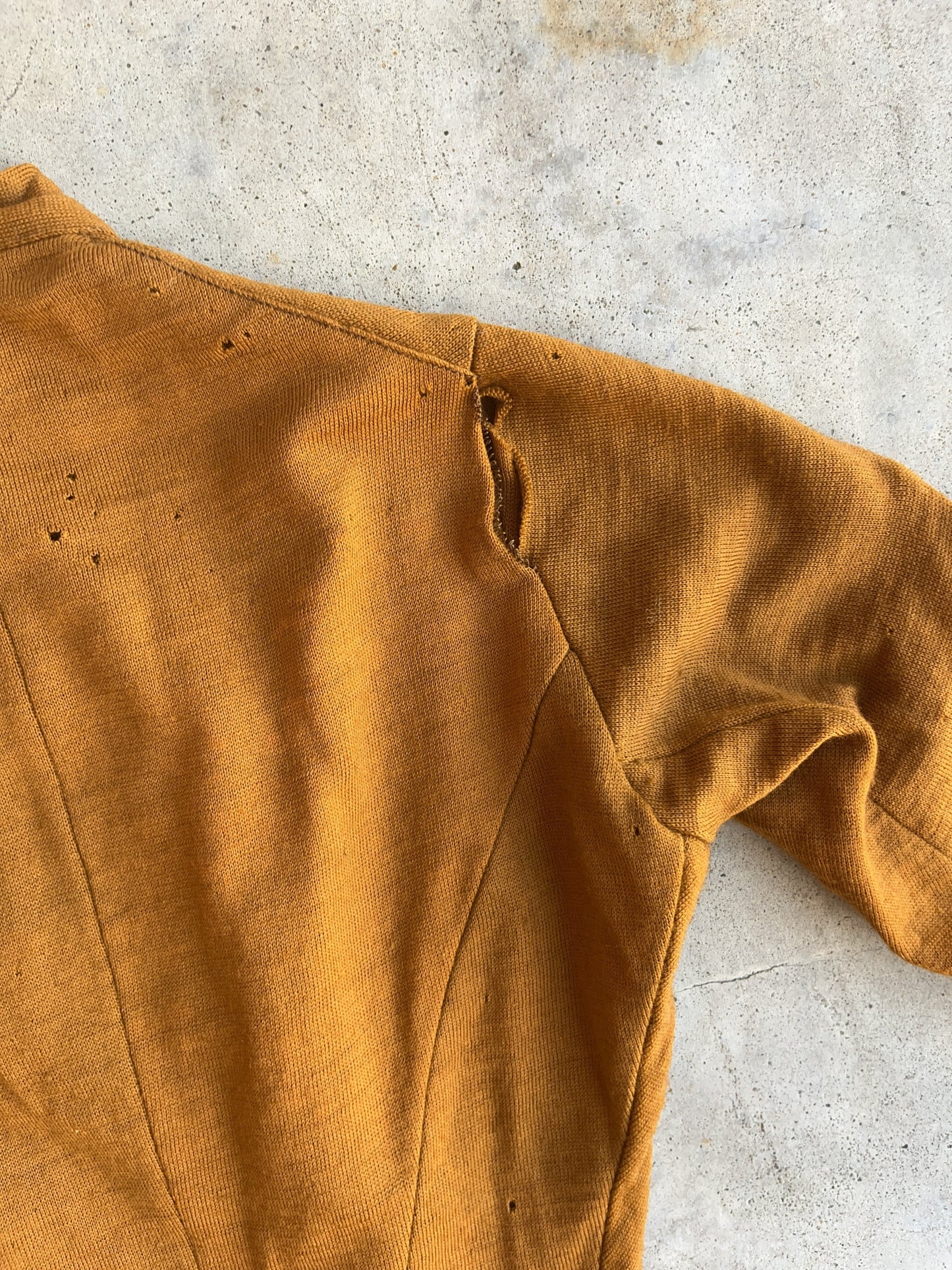 c. 1870s-1880s Wool Knit Bodice