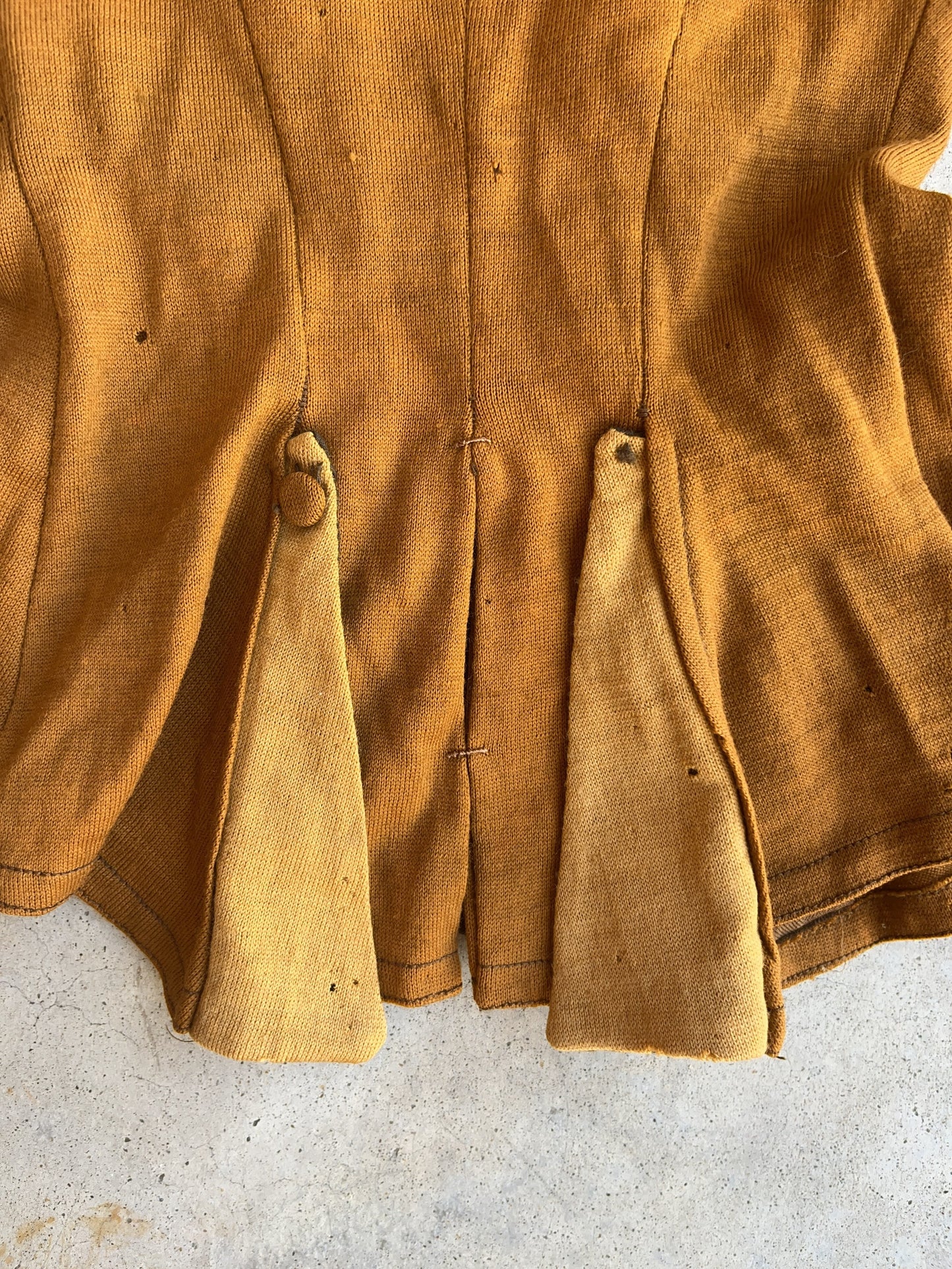 c. 1870s-1880s Wool Knit Bodice