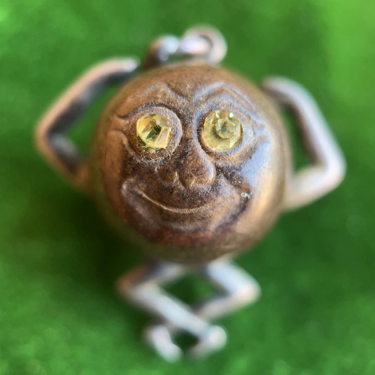 Early 20th c. "Touch Wud" Good Luck Charm
