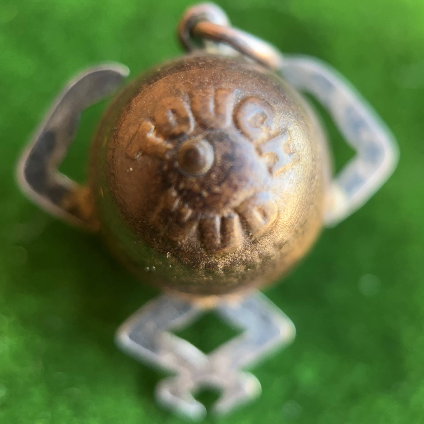 Early 20th c. "Touch Wud" Good Luck Charm
