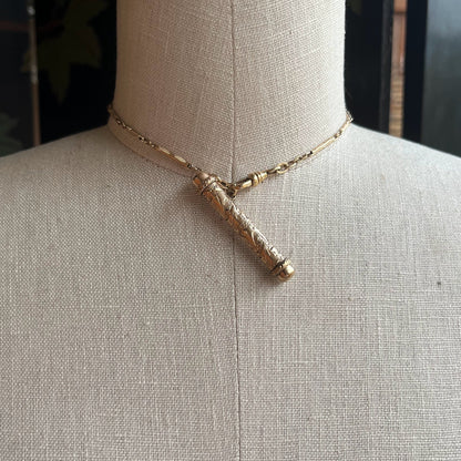c. Turn of the Century Button Hook + Chain