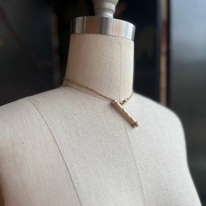 c. Turn of the Century Button Hook + Chain