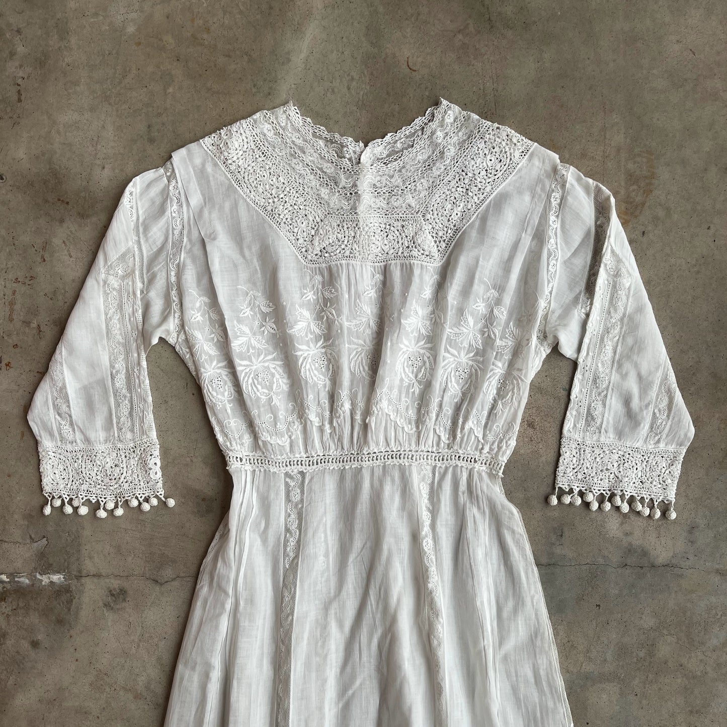 c. Early 1910s Lingerie Dress