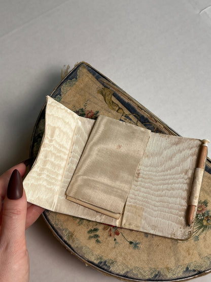 c. 1850s-1860s French Mother of Pearl Aide-Memoire