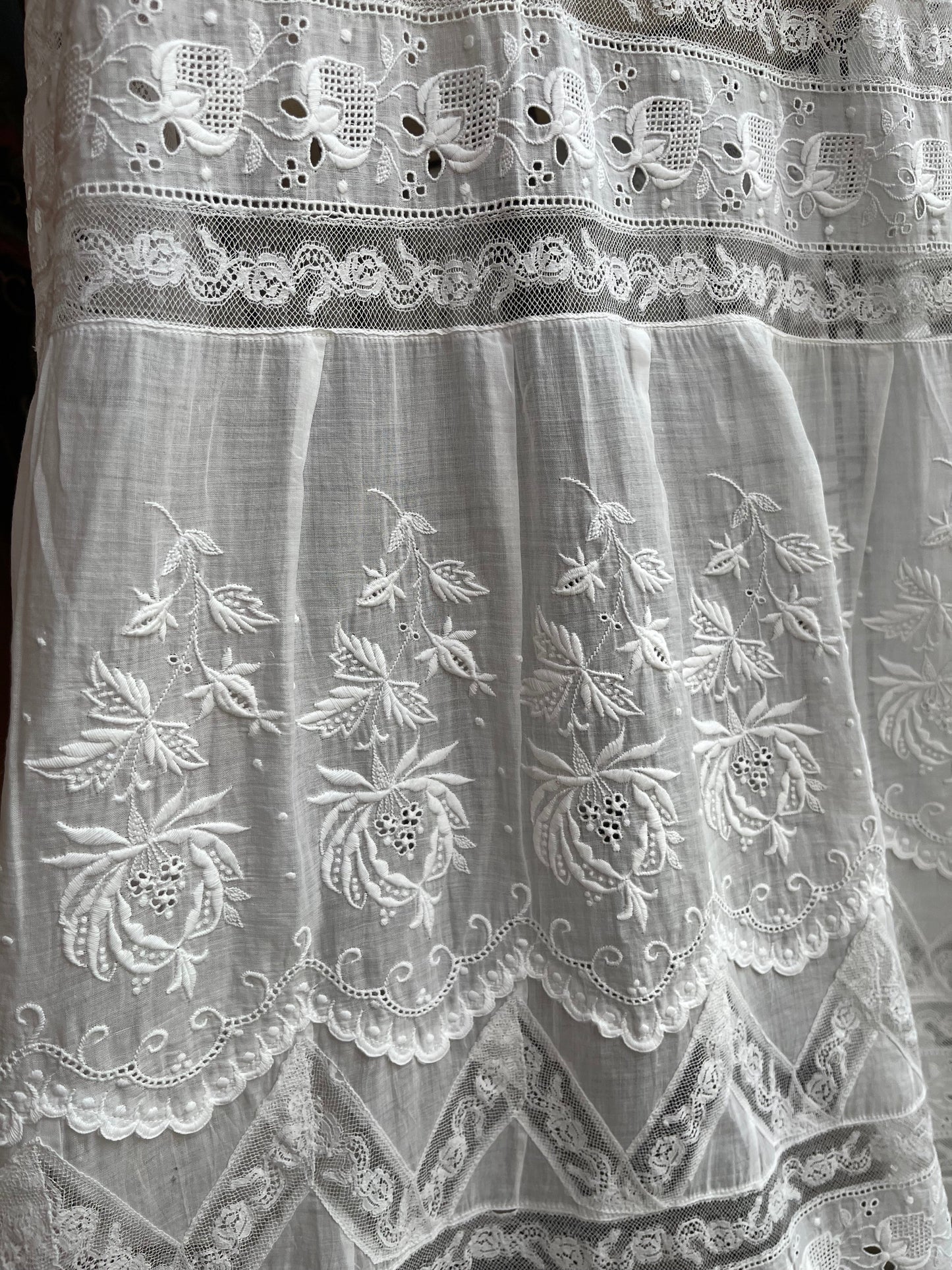 c. Early 1910s Lingerie Dress