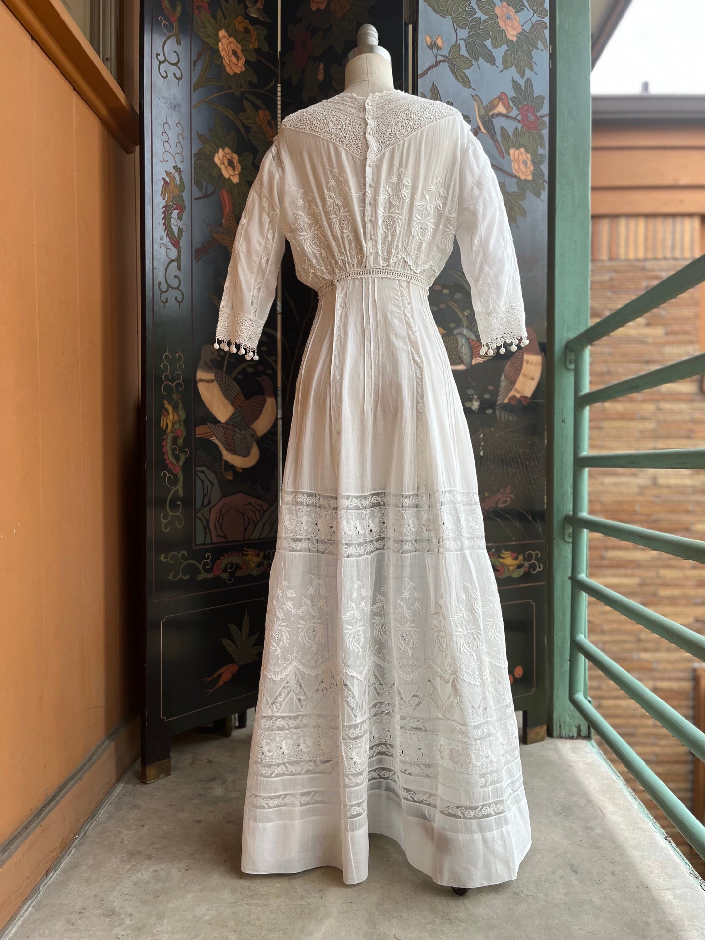 c. Early 1910s Lingerie Dress