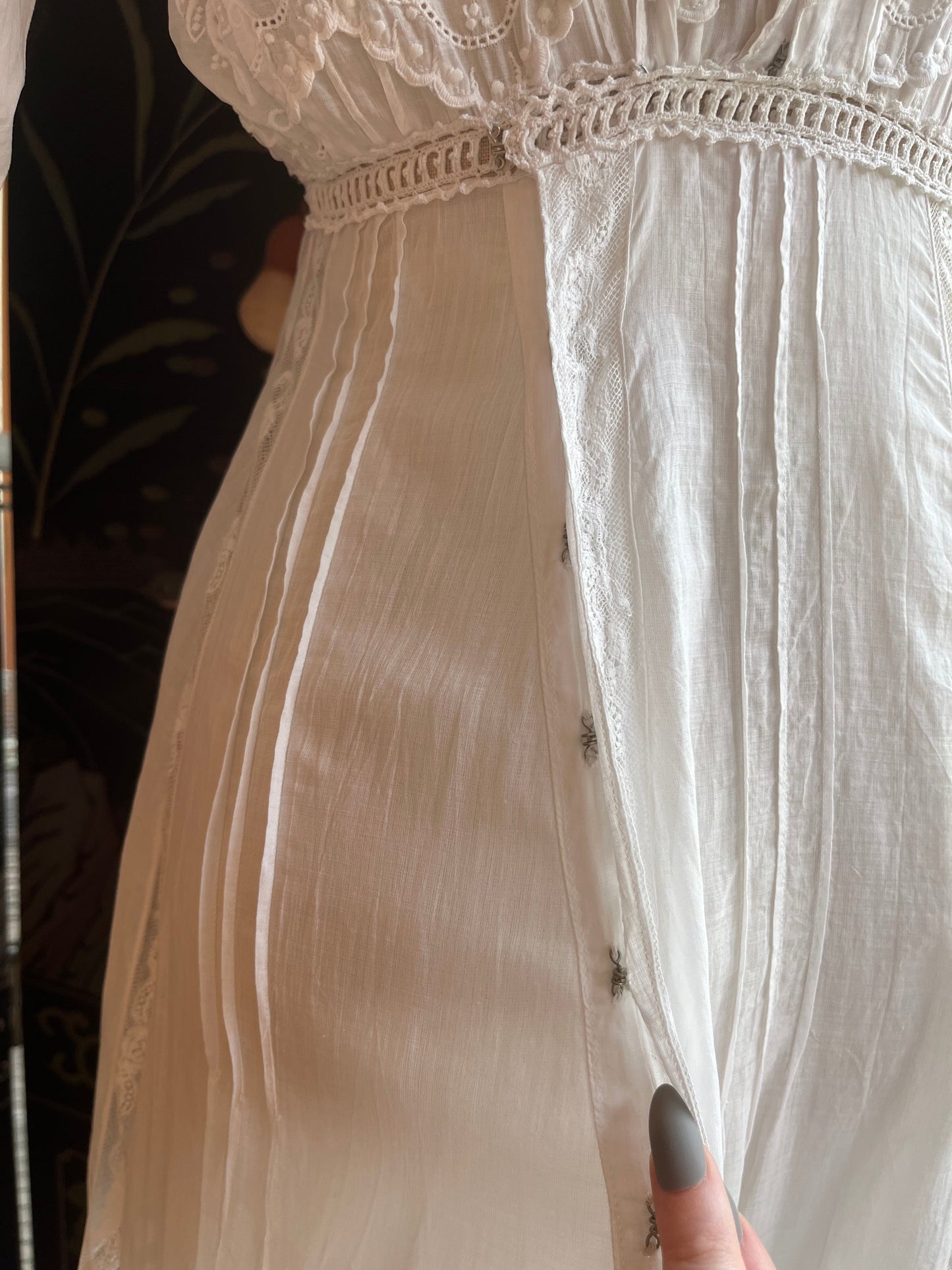c. Early 1910s Lingerie Dress
