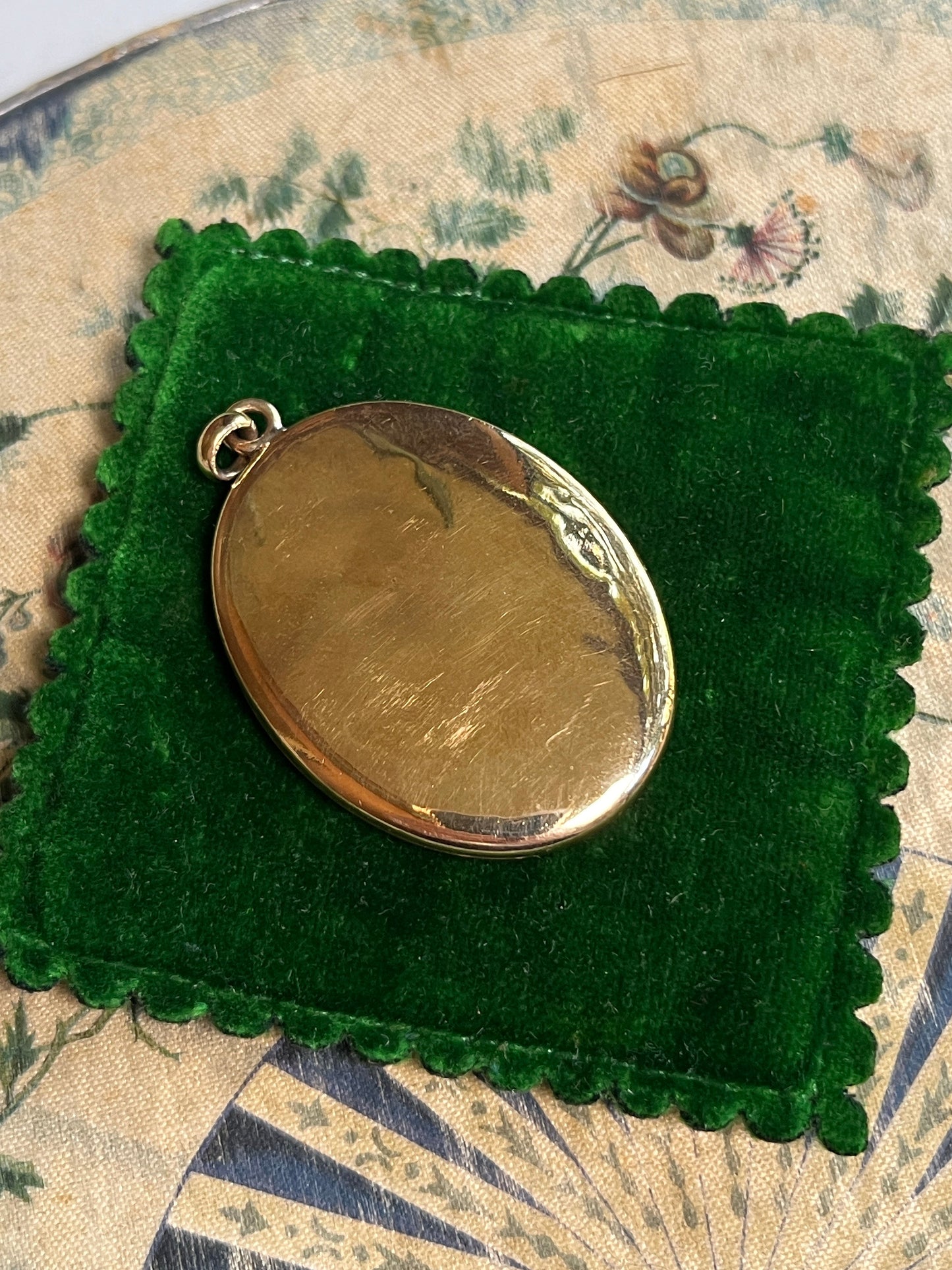 c. 1900s Gold Filled Three Photo Locket