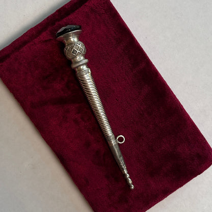 19th c. Sterling Silver Kilt Pin Pendant Conversion