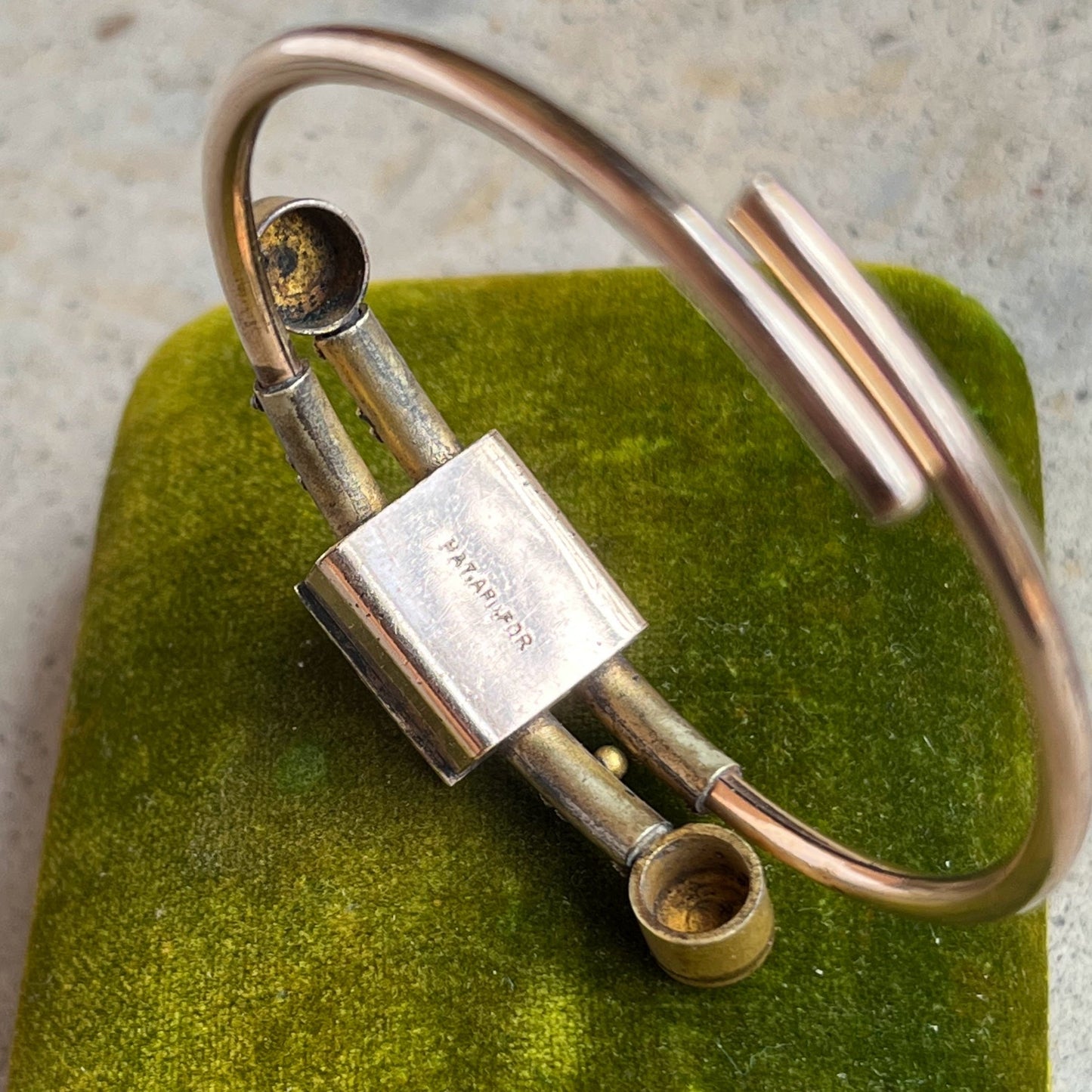 c. 1880s Gold Filled Bypass Bracelet