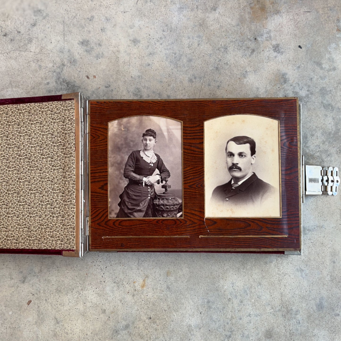 c. 1880s-1890s Victorian Photo Album