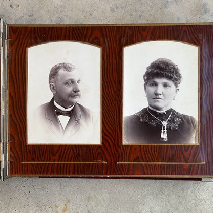 c. 1880s-1890s Victorian Photo Album