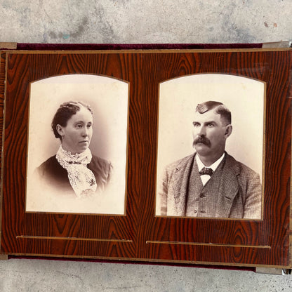 c. 1880s-1890s Victorian Photo Album