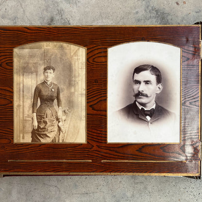 c. 1880s-1890s Victorian Photo Album