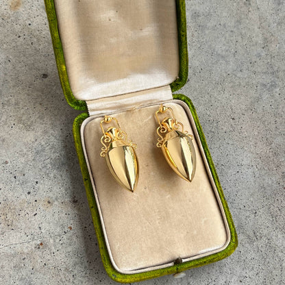 c. 1870s Amphora Earrings