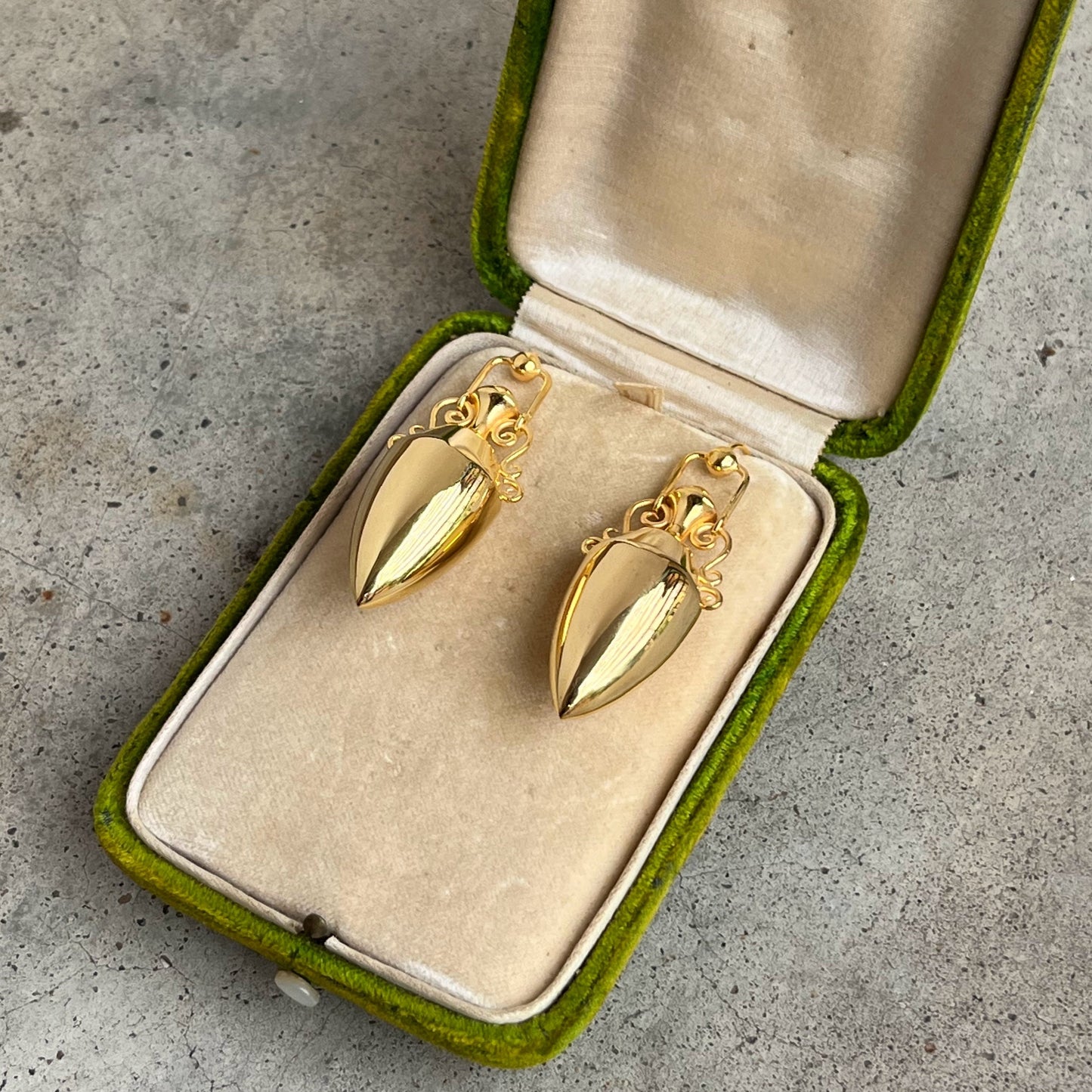c. 1870s Amphora Earrings