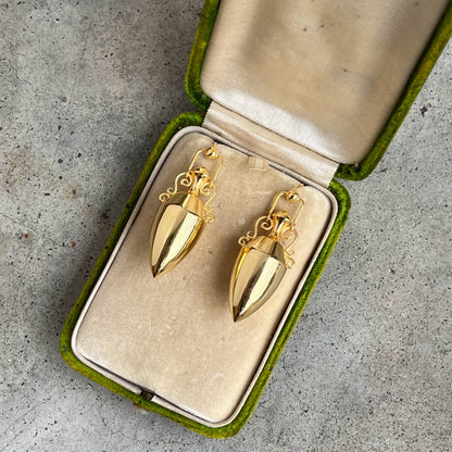 c. 1870s Amphora Earrings
