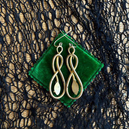 Victorian Snake Earrings