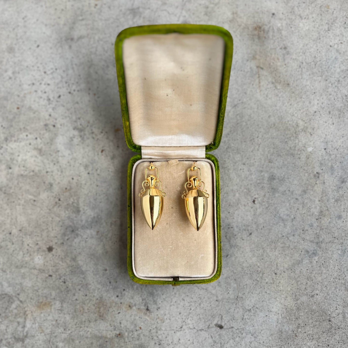 c. 1870s Amphora Earrings