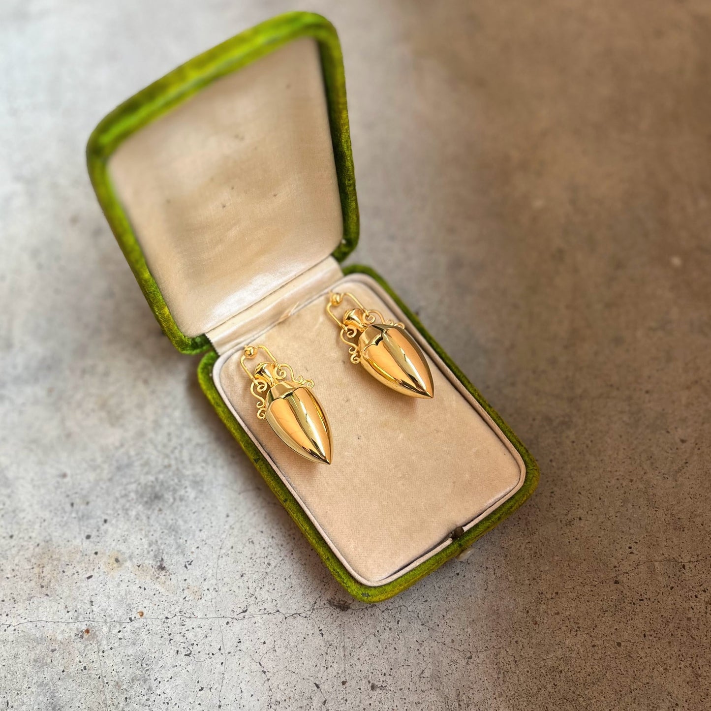 c. 1870s Amphora Earrings