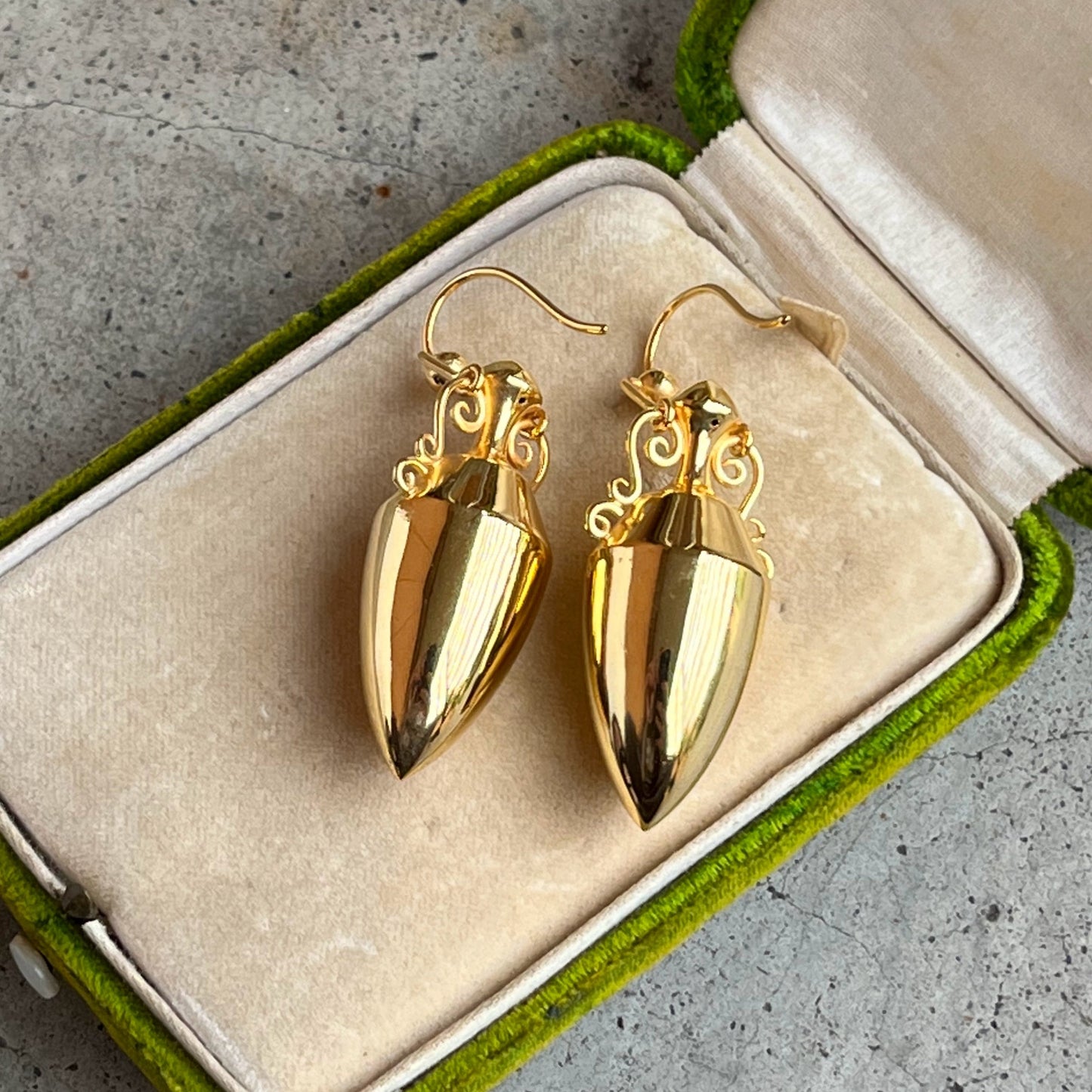 c. 1870s Amphora Earrings