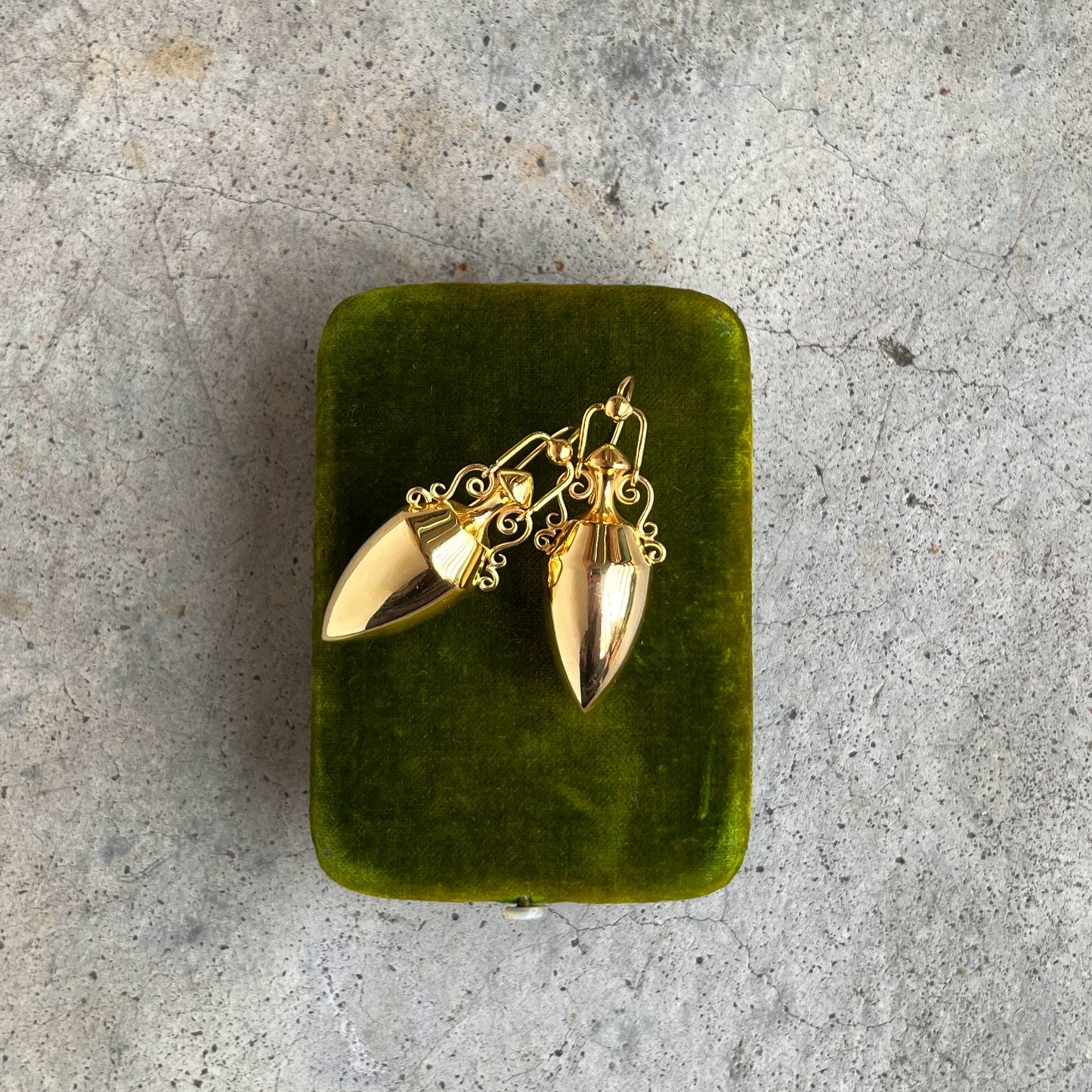c. 1870s Amphora Earrings