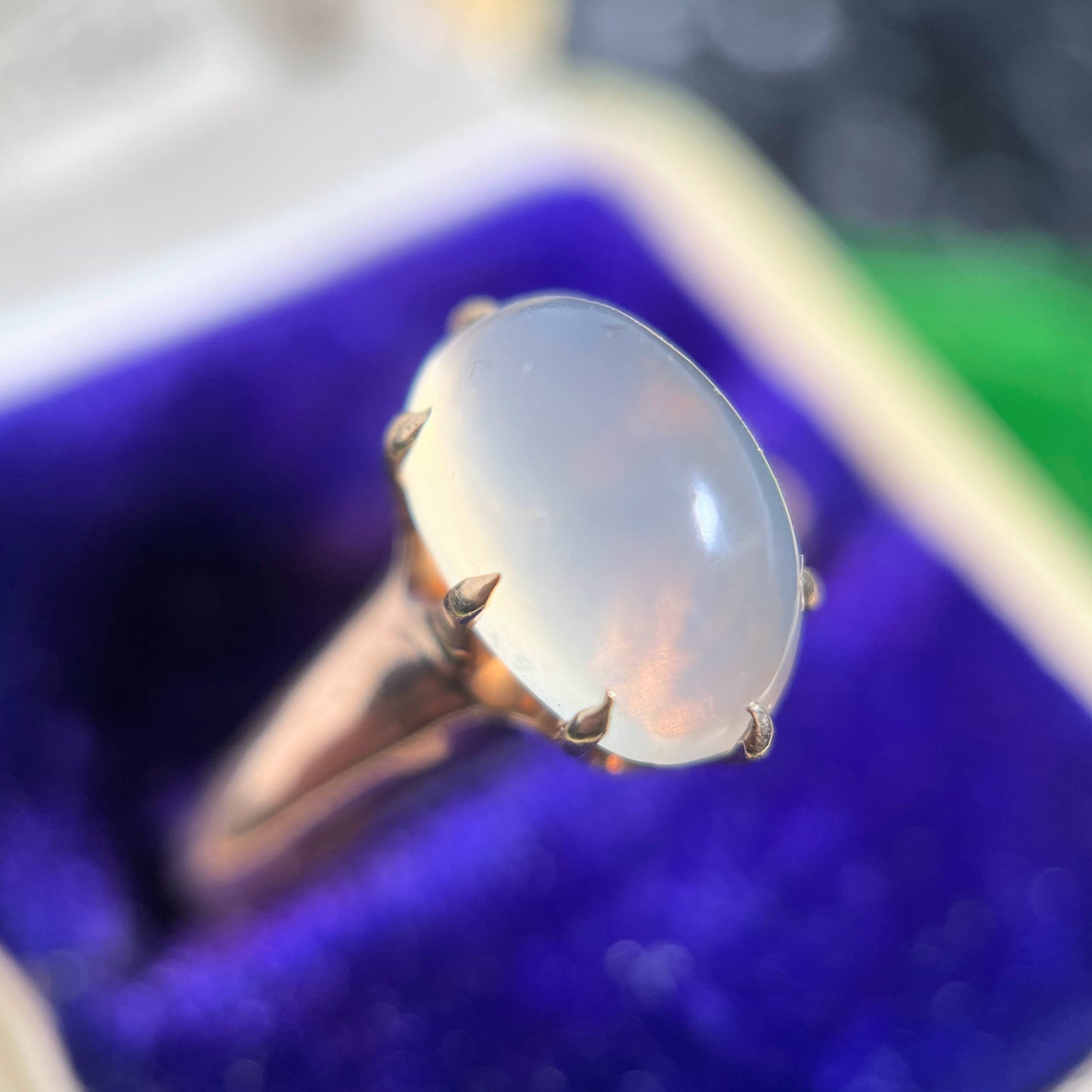 Turn of the Century 10k Gold Moonstone Ring