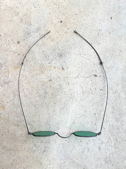19th c. Green Tinted Eyeglasses