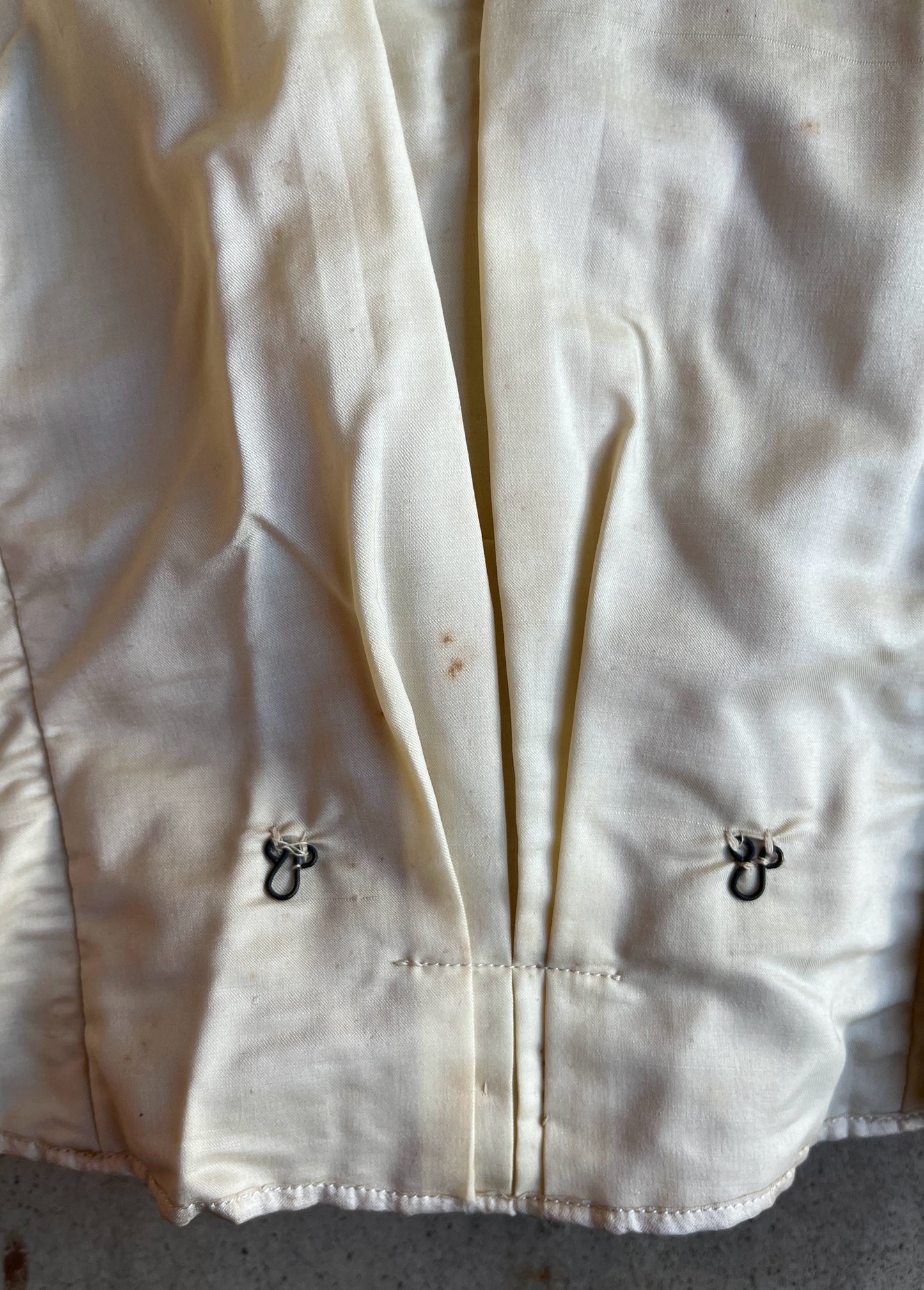 1890s Wedding Bodice + Shoes With Provenance